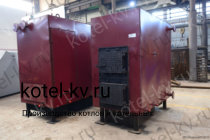 Котел КВД-0.4 на дровах