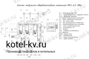 Чертежи блочно-модульной котельной 6 МВт без ГВС