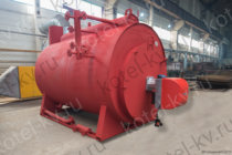 Паровой котел на газе и дизеле 0.9 МПа